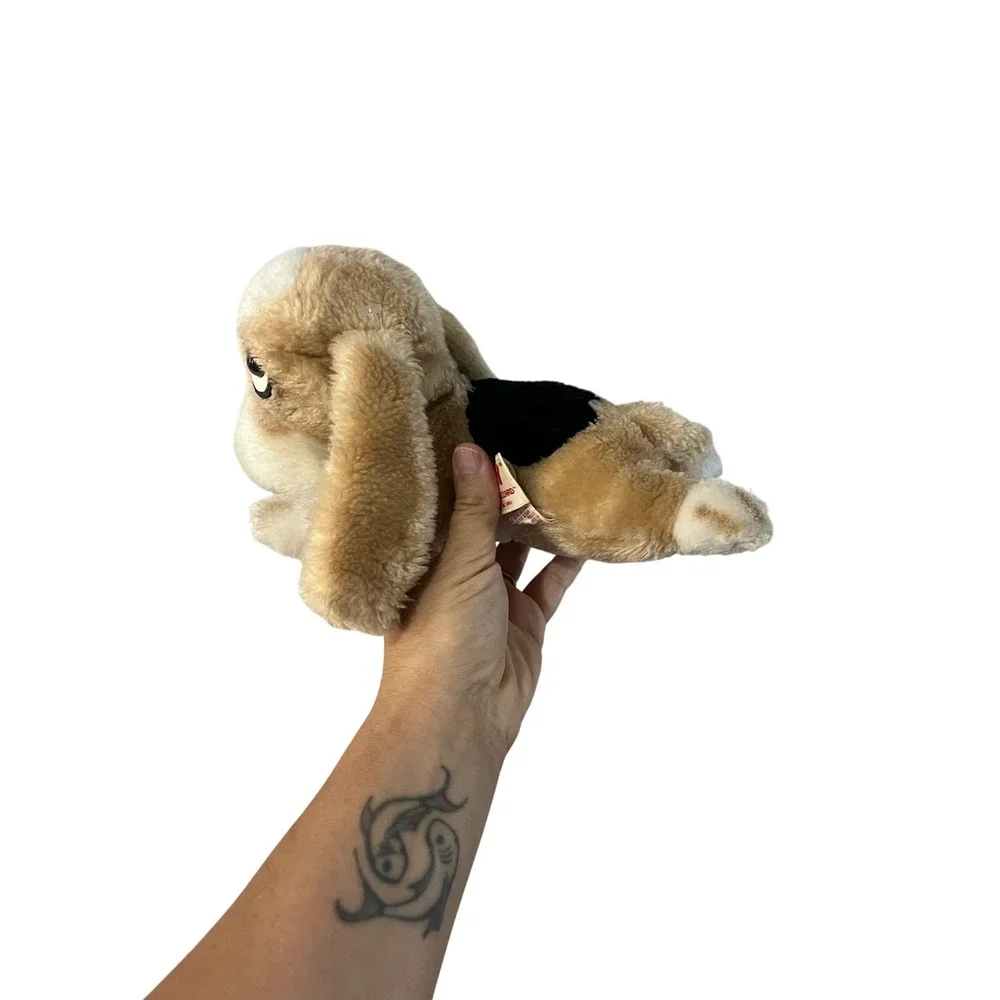 Vintage 1982 Animal Fair Dukes of Hazzard Flash Basset‎ Hound Plush Dog Stuffed